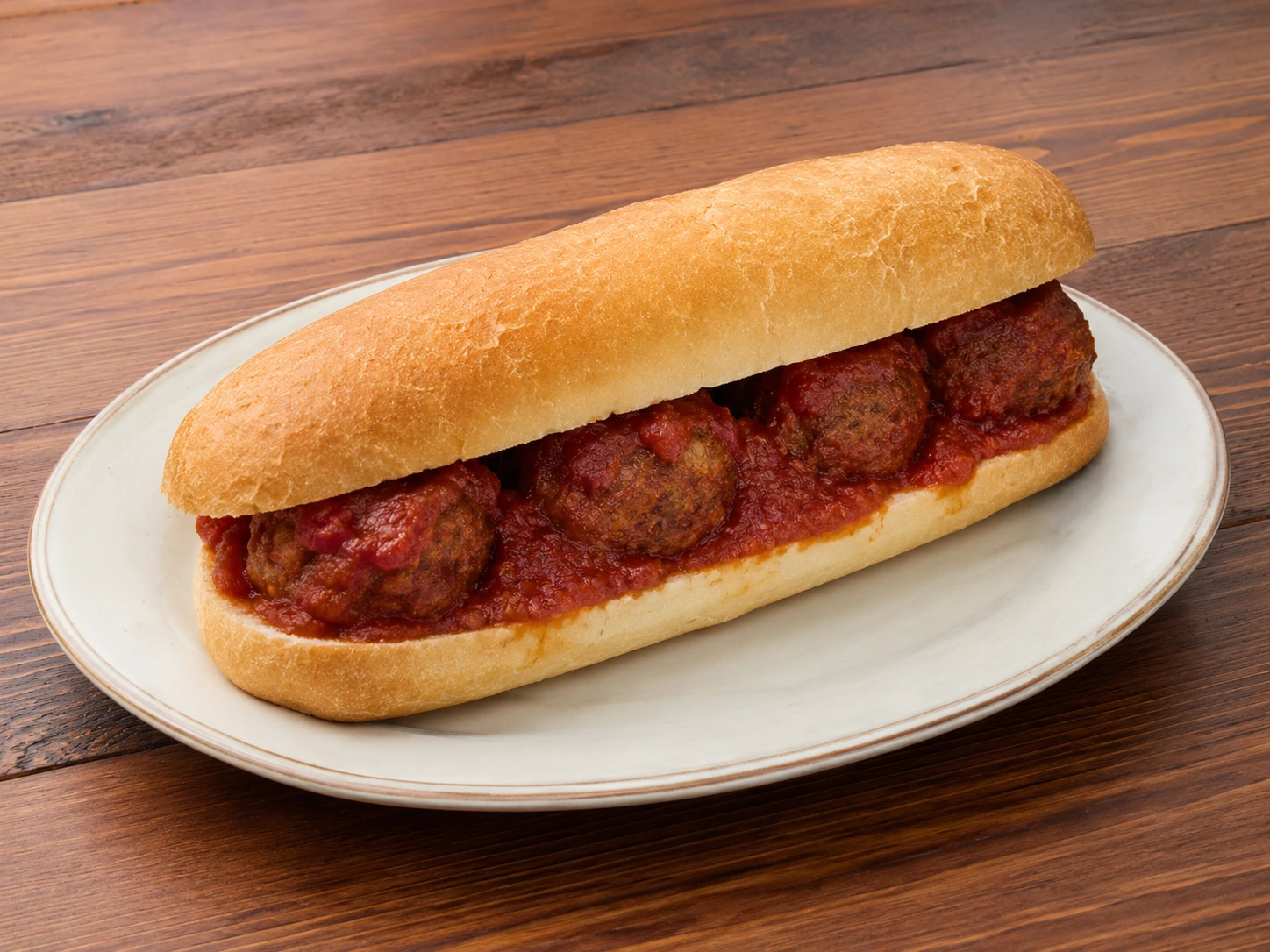 Meatball sandwich listed on the Wicked Pizza Pies menu in Norco CA
