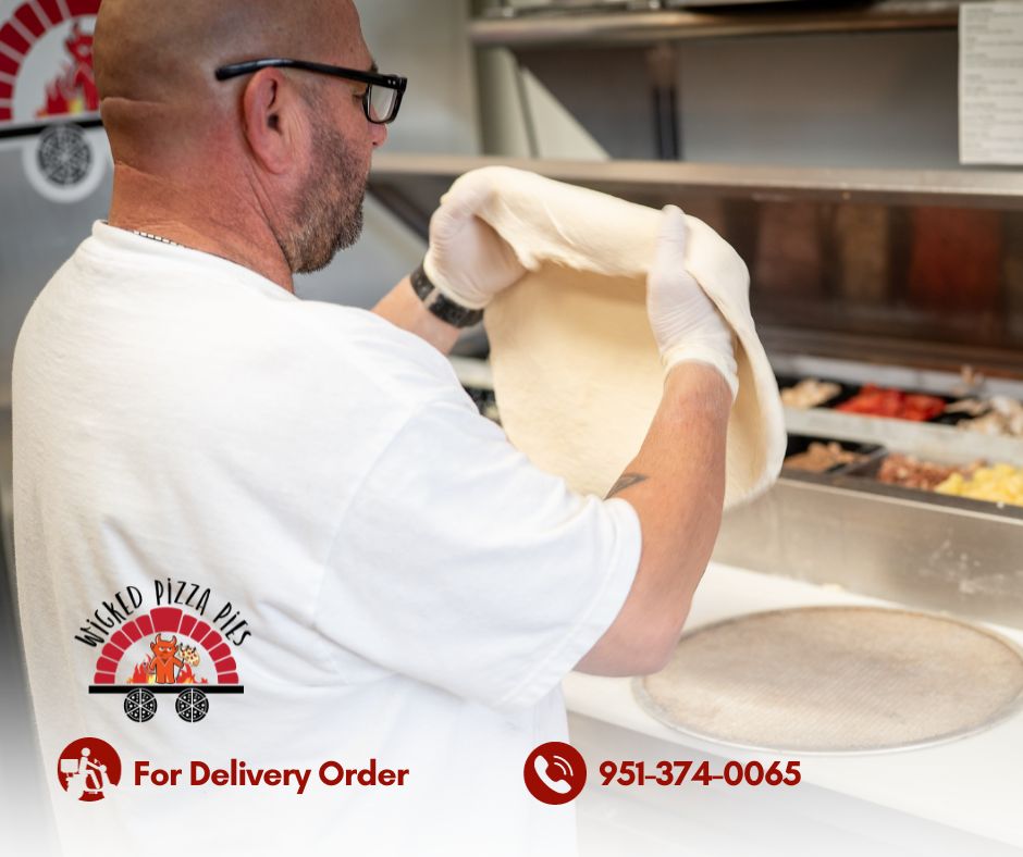 pizza catering booking Norco for corporate and private events with Wicked Pizza Pies